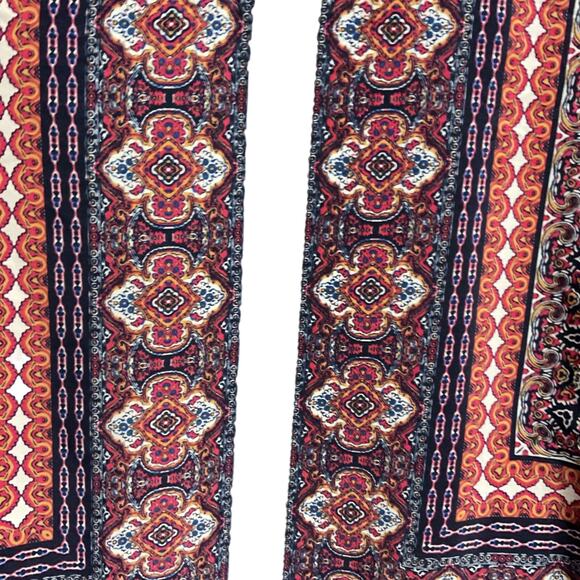 Renee C Top Women’s Size M Boho Blouse Batik Medallion Print Bohemian Hippie - Picture 5 of 7